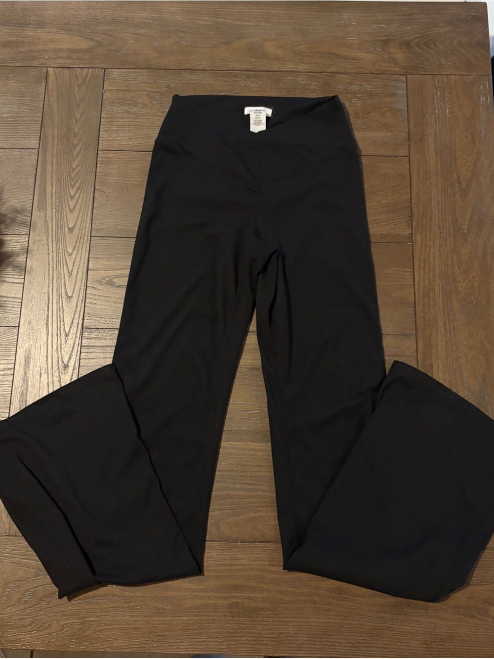 Garage Black Flared Leggings